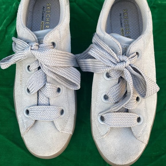 Skechers Skecher Street Air Cooled Memory Foam Suede Sneakers Women's Size 7.5 - Picture 1 of 6